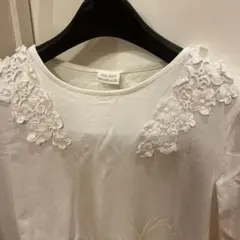 【お値下】ZARA トップス　白　女の子　キッズ　ホワイト