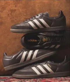 完売商品 adidas×UR　SAMBA OG ダークブラウン 24.5cm