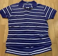 Polo by Ralph Lauren ネイビーストライプ ポロシャツ
