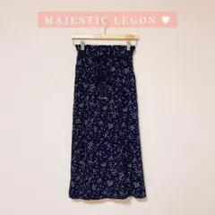 【MAJESTIC LEGON】 リボン付ロングフレアースカートのサムネイル