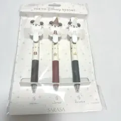 【新品未開封】リルリンリン　ボールペン３色3本セットSARASA ボールペン