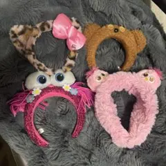 USJ ユニバ カチューシャ4点セット