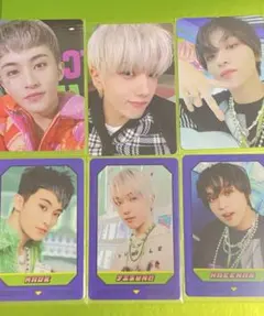 NCT DREAM マーク ヘチャン チソン マッチングカード トレカ