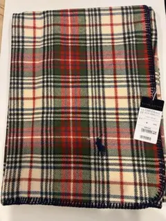 新品　RALPH LAUREN HOME 100×140ハーフブランケット