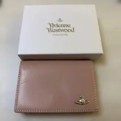 Vivienne Westwoodカードケース 名刺入れ ピンク
