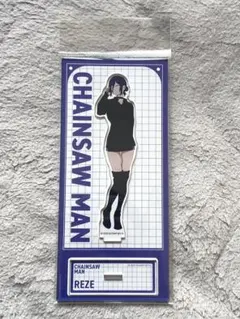 チェンソーマン レゼ アクスタ 新宿マルイ ブラックコーデ アクリルスタンド