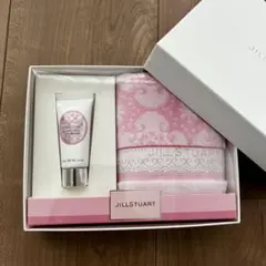 【すぐに発送！】JILLSTUART タオルハンカチ ハンドクリーム セット