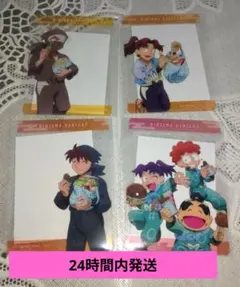 忍たま乱太郎 ファミリーマート コンプリートクリアカード 4枚セット