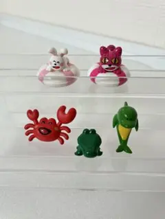 たべっ子どうぶつ 5体 バスボール まとめ売りたべっこ フィギュア
