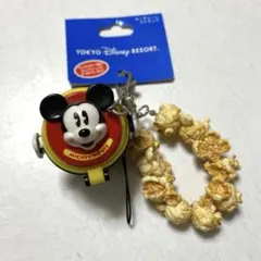 東京ディズニーリゾート　ポップコーン　ミッキー　キーチェーンストラップ