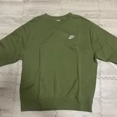 NIKE XL オリーブグリーン スウェット