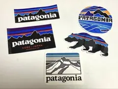 Patagonia パタゴニア ステッカー (５枚) アウトドア　神戸