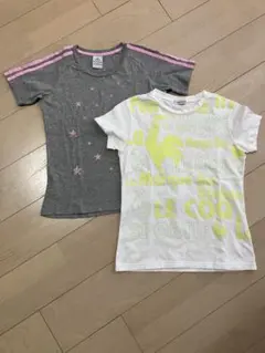 adidas アディダス ルコックスポルティフTシャツ 2点セットのサムネイル
