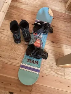 サロモン 145×FLUX M×サロモン 25.5 スノーボード 3点セット SALOMON（サロモン） スノーボード 3点セット メンズ レディース 板+