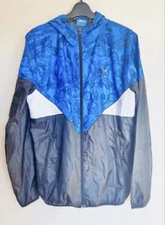 【希少・限定】アディダス ラスベガス限定 ナイロンジャケット adidas 青