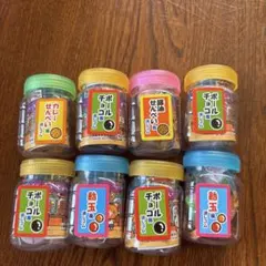 多色消しゴム8個セット
