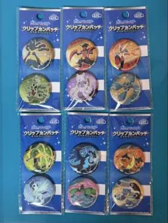 【24時間以内匿名発送】ポケモン クリップカンバッジ 6個コンプリート