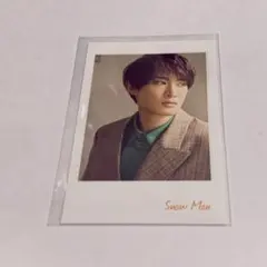 Snow Man オレンジKiss 向井康二 チェキ風カード(まとめ買い可能)