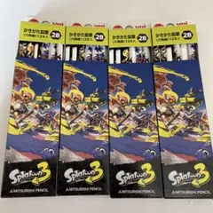 スプラトゥーン3かきかた鉛筆 2B 12本入り×4箱