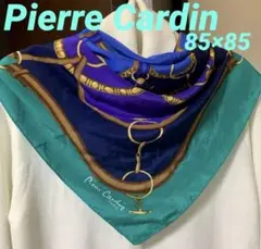 Pierre Cardin スカーフチェーン柄、 シルク　冬特価〜2/25