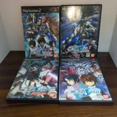 PS2 機動戦士ガンダムSEEDシリーズ 4点セット