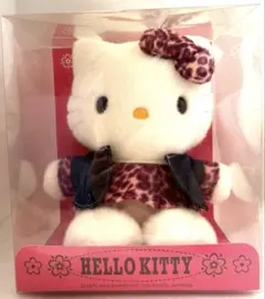 ハローキティ ぬいぐるみ ヒョウ柄 2002年