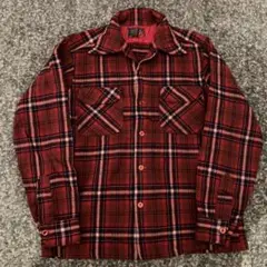 70s PENDLETON ボードシャツ ウール オンブレ USA製