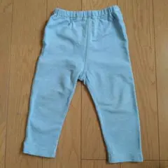 ライトブルー　ユニクロレギンス 80cm