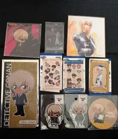 名探偵コナン 安室透 降谷零 バーボン 10点セット まとめ売り