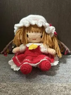 ハンドメイド あみぐるみ 人形 中国唐時代衣装風 - メルカリ