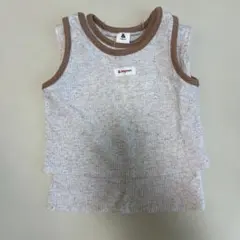 &mignon リブタンクトップ