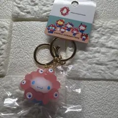 EXPO2025サンリオ ミャクミャクキーホルダー　シナモン　クリアカラー