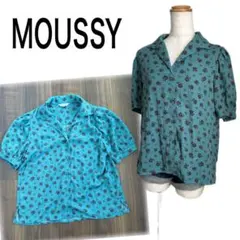 MOUSSY♡VINTAGE FLOWER ブラウス　花柄ブラウス　ヴィンテージのサムネイル