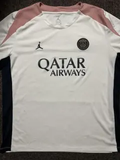 グ*ー様 Jordan PSG DRI-FIT シャツ ホワイト/ピンク/ネイビ