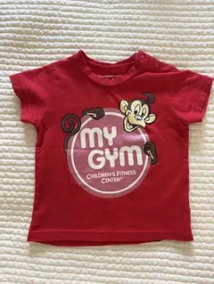 MY GYM 子供用Tシャツ 赤 90 マイジム