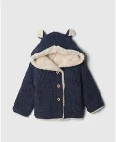 80cm GAP babyあったか くまさんカーディガン