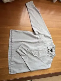 ZIP FIVE ハーフジップシャツ グレー Mのサムネイル