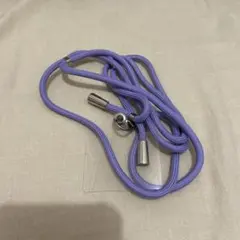 紫色 スマホショルダーストラップ