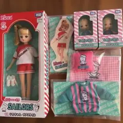 本日発送セーラーズリカちゃんくじ01 チアスタイル　　6点SET