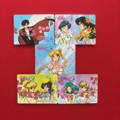 セーラームーンS　ミニカード　5枚セット