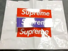 Supreme シュプリーム　ショップ袋 BOX LOGO ステッカー　2枚