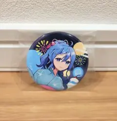 カラフルピーチ　真夏の桃祭り　缶バッジ るなさん