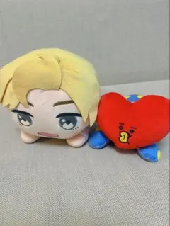 BT21 ぬいぐるみ TinyTan V, Tata ねそべり