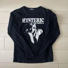 HYSTERIC GLAMOUR ブラックロングスリーブカットソー