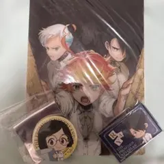 約束のネバーランド 缶バッチ&ポストカードセット - メルカリ