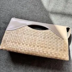 4月1日までの出品　ハンドバッグ/クラッチ/本革/日本製