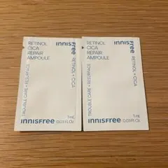 innisfree レチノールシカリペアセラム　1ml×2点