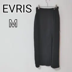 【エブリス】EVRIS ブラック Mサイズ ロングタイトスカート k4082のサムネイル