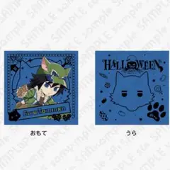 鬼滅の刃 2025 ハロウィン 光る狼クッションカバー 義勇