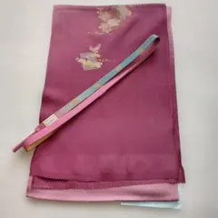 おしゃれな高級正絹手組帯締めと正絹帯揚げセット0462